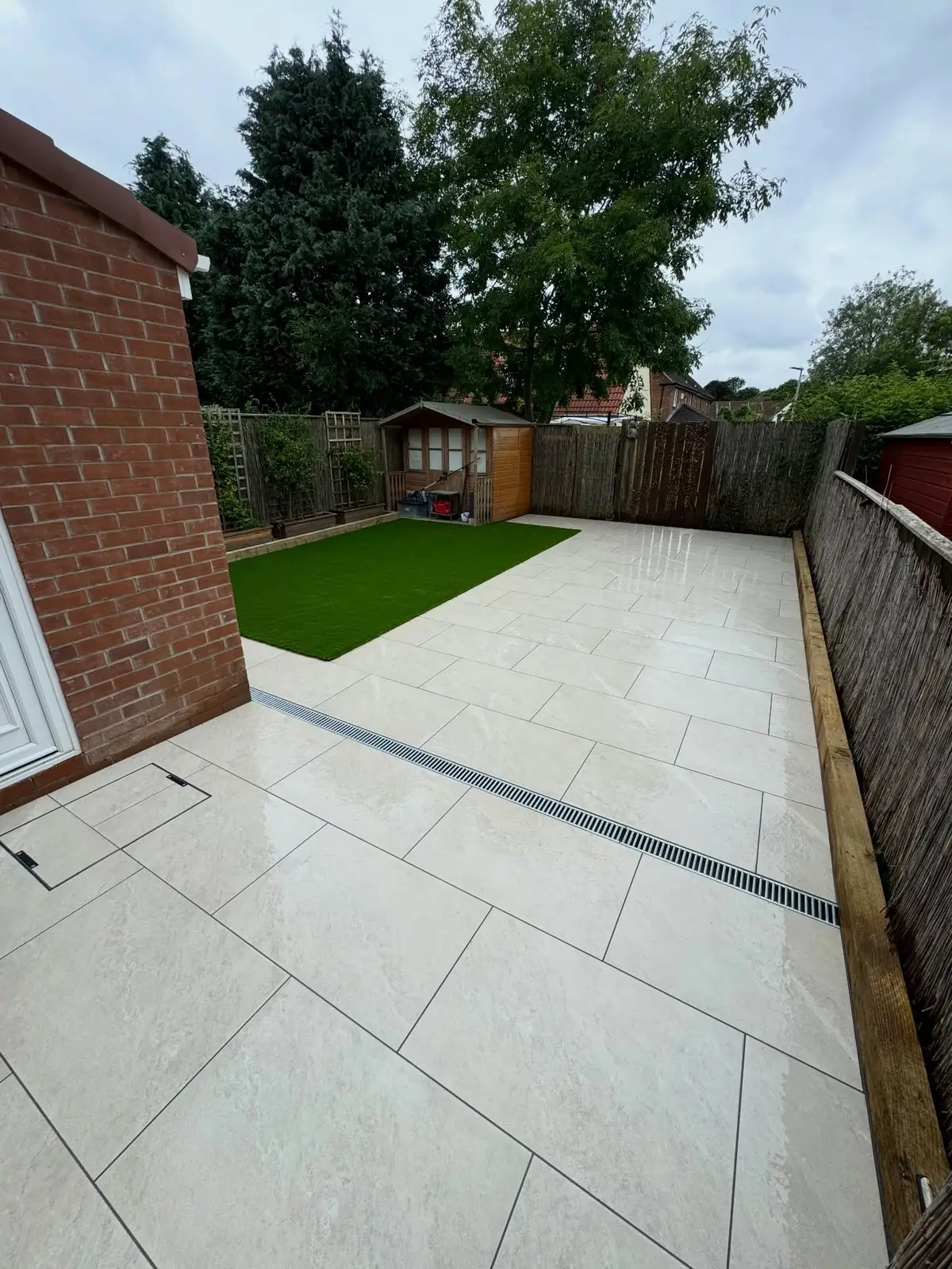 Garden transformation — after